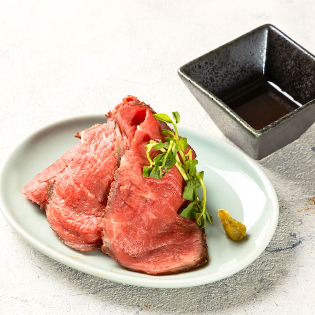 みつば放牧牧草牛 ローストビーフ用モモブロック 500g